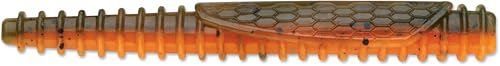 CrushCity Ned BLT Soft Plastic Ned Rig Stick Bait, Compact Finesse Worm for Mushroom Jig Heads & Pressured Bass - color: Bama Craw, size: 3"