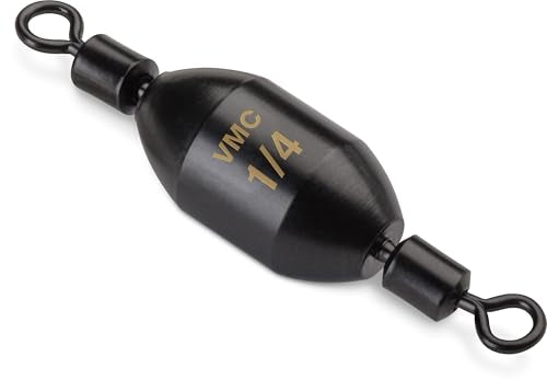 VMC Sniper Swivel, Rolling Swivel, Anti-Twist Fishing Connector for Freshwater and Saltwater Fishing
