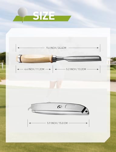 Golf Grip Tape Removal Tool Kit, Grip Remover Saver Perfect for Regripping Graphite and Golf Club Steel Shafts