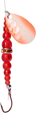 Mack's Lure Mack ' S Lure Wedding Ring Spinner Uv Series Silver - color: Multi, Silver/Red