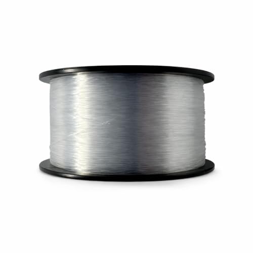 Monofilament Fishing Line, 10 lb Test, Clear, Strong and Durable, Smooth Casting, Low Visibility, for Freshwater and Saltwater