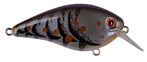 Strike King KVD 1.5 Hard Knock Fishing Lure, 3/8 oz, 3D Lifelike Eyes - color: Blue Craw, size: 3/8oz