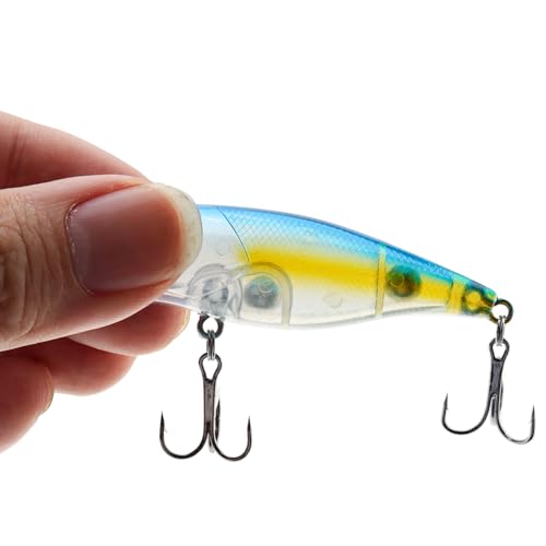 5pcs Fishing Popper Lure, Colorful 3D Eyes Topwater Lures Bass Lures Fishing Hard Baits