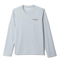 Columbia Youth Boys PFG Terminal Tackle Fish Flag Long Sleeve Shirt, Cool Grey Graphic, Medium