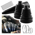 2PCS CV Boot Repair Kit with Expander Tool and Clamps,Silicone CV Axle Boot Repair Kit for 2.41" 2.81" 3.43" Calibers, Tie Rod Boots for Joint Dustproof and Waterproof