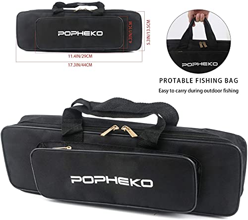 Telescopic Fishing Rod Reel Combo 2pcs 5.9FT/6.89FT Collapsible Fishing Pole Spinning Reel Lures Tackle Bag All-in-one Fishing Gear Fishing Rod Kit for Beginner Youth Adults Kids