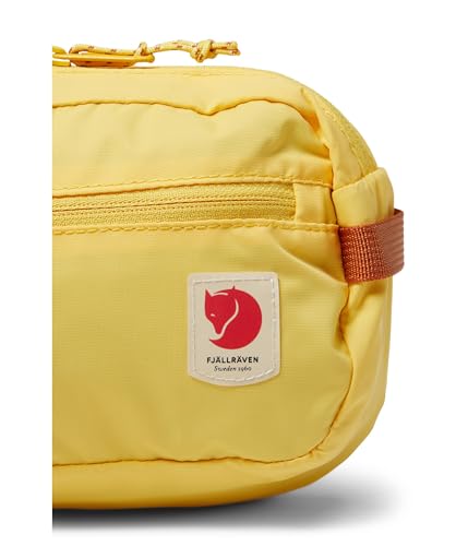Fjällräven High Coast Hip Pack – Lightweight Waist Pack, Crossbody Sling Bag for Travel, Hiking & Everyday Use, Mellow Yellow - color: Mellow Yellow, size: One Size, style: High Coast Hip Pack