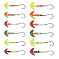 Mack's Lure Wedding Ring Spinner - Salmon Tech - color: Red Silver Tiger Yellow Chartreuse/Black Black Nickel