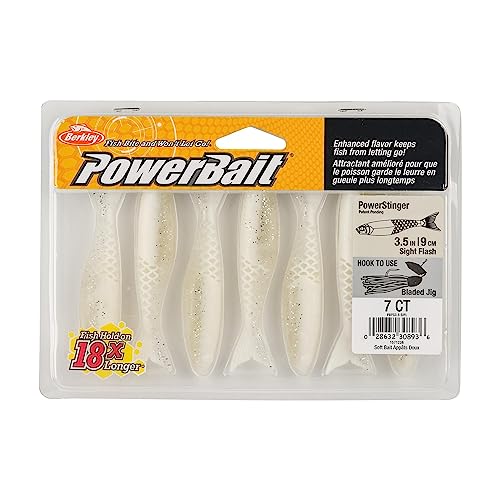 Berkley PowerBait PowerStinger Fishing Soft Bait - color: Sight Flash, size: 3 1/2"