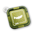 Cling Fishing Products Mag Grab® Mini – Compact Magnetic Fly Holder/Fly Patch & Organizer for Fly Fishing Vest, hat, Waders and Fishing Packs (Center of Attention, Deep Green) - color: Deep Green, style: Center of Attention