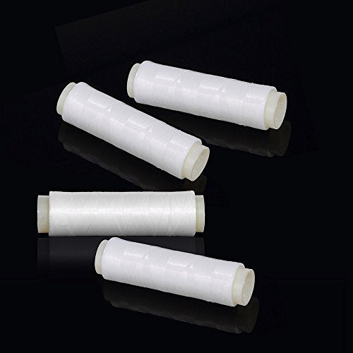 Lixada 4Pcs High Tensile Elastic Bait Thread Sea Fishing Line - size: 2