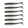 6th Sense – Divine Swimbait Soft Paddle Tail Swimbait Bass Fishing Lure, Made in USA - color: Flash Gill, size: 4.4in (6/pk)