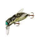 Rebel Lures Bumble Bug Topwater / Crankbait Fishing Lure, 1 1/2 Inch, 7/64 Ounce - color: Horse Fly