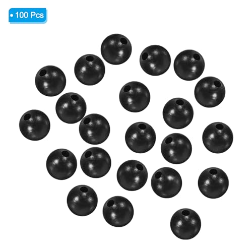 PATIKIL Fishing Beads, Soft Plastic Round Rubber Fishing Bait Eggs Rig Beads Tackle Lures Accessories with Storage Box - size: 8mm