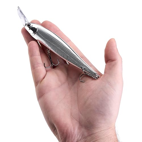 Berkley Krej Fishing Hard Bait - color: Chrome, size: 5 in - 128 (1 1/17 oz)
