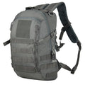 Small Tactical Hiking Backpack, 12L MOLLE Bookbag Daypack for Travel | MOLLE webbing expands carry options;compact,lightweight design fits hiking,school,camping,travel and daily use - color: Grey