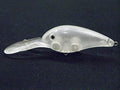 Blank Unpainted Minnow Crankbait Topwater Lipless Jerkbait Fishing Lures - color: UPC255P10