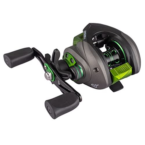 Diwa Baitcasting Reel-New Streamline and Kinetic Design Baitcaster Fishing Reel - 7.4 OZ Double Shielded 10+1 BB - 8 Magnet Braking System - 7.2:1 Gear Ratio Freshwater Saltwater Fishing Reels - style: Left
