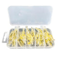 Soft Lures, 30PCS Shrimp Baits with Hook & Storage Box Realistic Swimbaits for Bass Trout Saltwater Freshwater