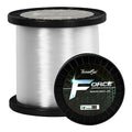 Force Monofilament Fishing Line, Heavy Duty Strong Mono Fishing Wire, Clear Nylon Leader Line - color: ICE Clear, size: 0.33mm/15lb/3000yd