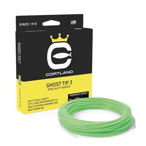 Cortland Precision 5’ Ghost Tip Fly Line - size: WF8FI