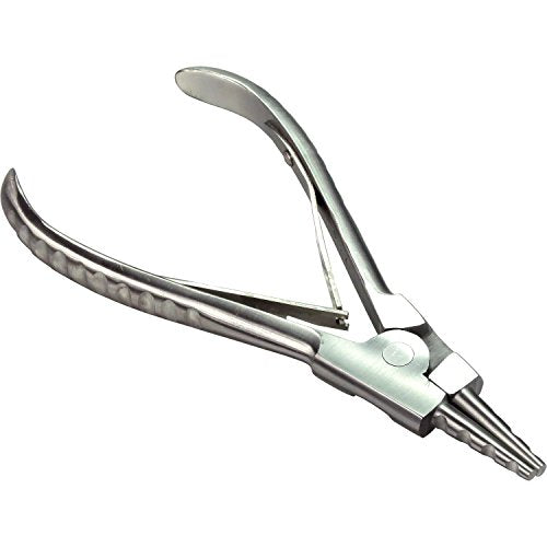 HTS 186P6 6" 4 Notch Stainless Steel Ring Opening Pliers - size: 186P6 6" 4 Notch