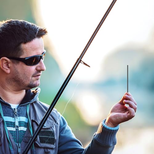 BESPORTBLE Fishing Rod Repair Tool Carbon Fiber Rods Repair Kit Fishing Pole Accessories Broken Pole Connector for Lure Sea Carp 6pcs