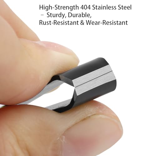 3 Pcs Fishing Line Cutter, Stainless Steel Nipper with Hook Eye and Knot-Untying Needle, Multi Functional Fishing Accessories Tools (Silver & Black)