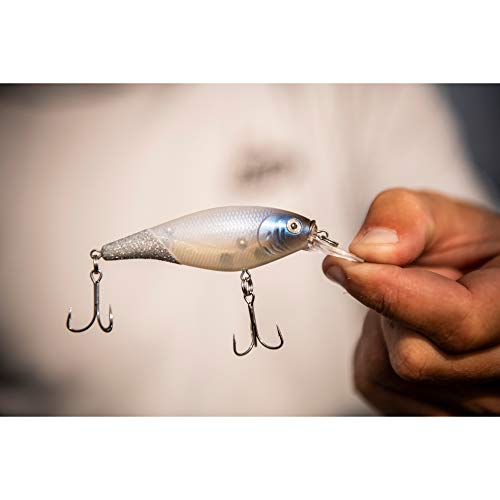 Berkley Flicker Shad Shallow - color: Pearl White, size: 1/6 oz, 2"