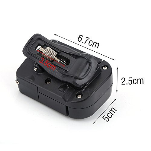Digital Fishing Line Counter with Clip-On Spooler line Counter Fishing reels with Clip-On Spooler, 0-99.9M Depth Finder, Automatic Wire Release Accessoires de bobinage de Ligne