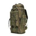 Hiking Backpack for Men 70L/100L Camping Backpack Military Rucksack Molle 3 Days Assault Pack for Climbing | Camping Backpack - color: 100l-ruin Green