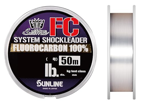 SUNLINE Harris Saltimate System Shock Leader FC - style: 30m / No. 22 / 80lb