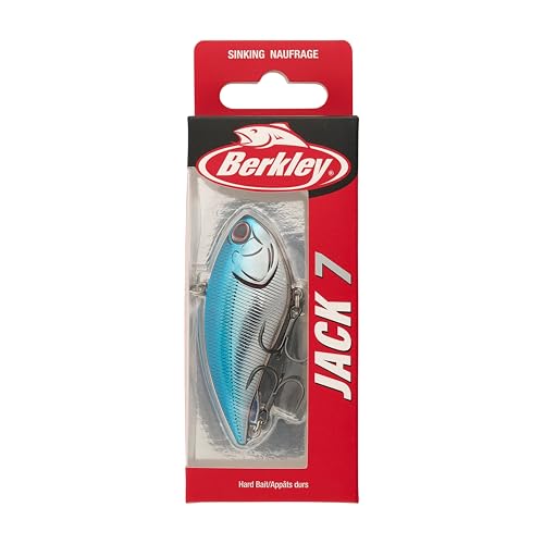 Berkley Jack - color: Blue Chrome, size: 2 3/4in - 3/4 oz