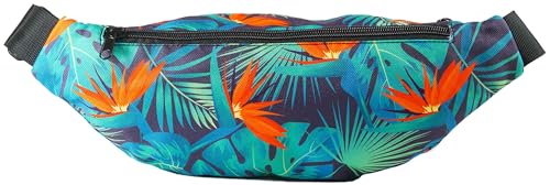 Vibe Festival Gear Rave Fanny Pack for Women Men – Festival, 4 Pockets, Adjustable Strap, Cute Waist Bag, Crossbody Belt Bag, Hiking, Running, Cycling - color: Hawaii, size: Fits Most