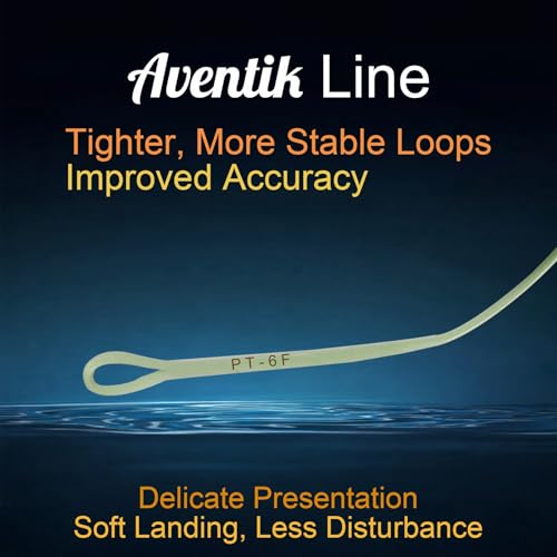 Aventik Trout, Trout Boost, Single Hand Spey, Floating Fly Fishing Line Freshwater Fishing, Smooth Accurate Casting, Easy Roll Casting, 100FT with Welded Loops - color: Green2 Trout Premier, size: 3F