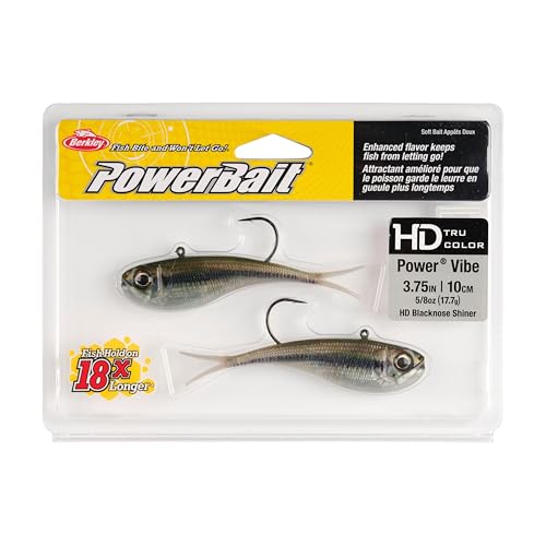Berkley PowerBait Power Vibe - color: HD Blacknose Shiner, size: 3 3/4 in - 5/8 oz
