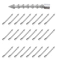 Reaction Tackle Nail Weights for Bass Fishing - Insert Pencil Sinkers for Wacky Rig, Neko Rig and Soft Plastic Lures - Freshwater and Saltwater - 25-Pack - size: 3/32 Oz (25 Piece)