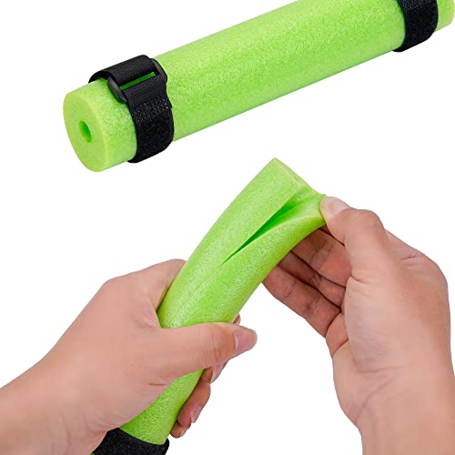 Fishing Rod Float, Floating Rod Butt Cushion, Fishing Float Tube Accessories, Kayak Fishing Rod Floater for Prevent the Narrow Rod Goes Overboard(Include Fastening Straps)