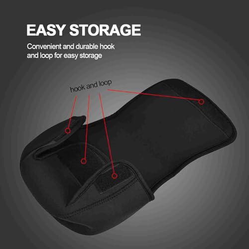 2 Sizes Leo Spinning Reel Cover, Baitcasting Trolling Fishing Reel Pouch Bag, Fishing Spinning Reel Cover Pouch for Outdoor Use - size: Large