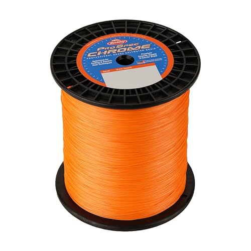 Berkley ProSpec Chrome Braid Fishing Line, Suitable for Saltwater Environments - color: Blaze Orange, size: 80lb - 3500yd