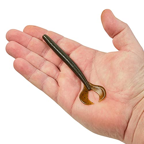 Berkley PowerBait Speed Boss Fishing Soft Bait - color: Black Blue Fleck, size: 4 3/4"