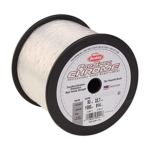Berkley ProSpec Monofilament Fishing Line - color: Clear, size: 16lb - 3000yd, style: New Model