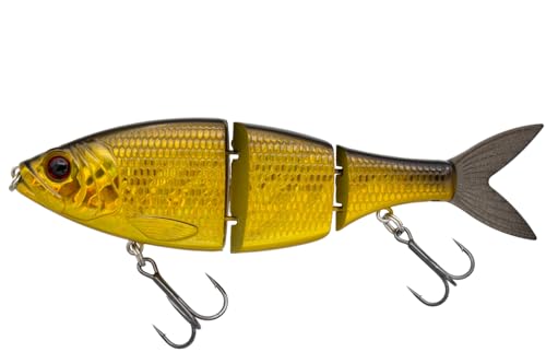 Nage Jointed Swimbait 4.75"- 7/8oz - color: Goldy