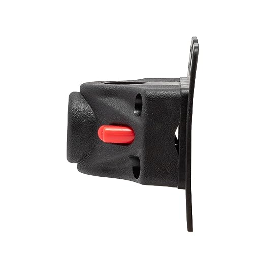 Extreme Max 3006.8604 Fishing Rod Holder Mounting Harness Strap for Inflatable Boats and Pontoons - 47" Straps, Black