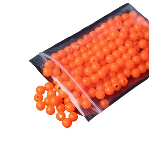 Premium Fishing Bead Kit - Versatile Lure Accessories for Enhanced Angling Experience - color: orange, size: 100pcs