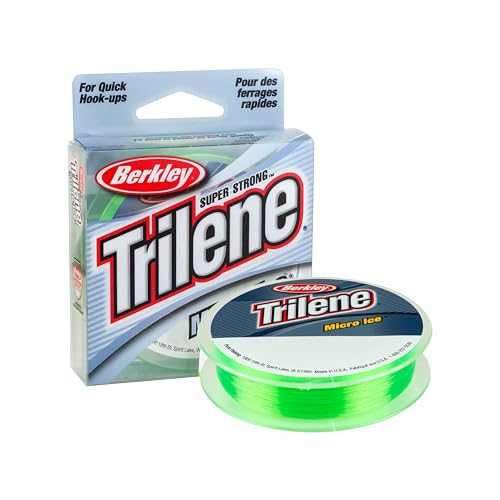 Berkley Trilene Micro Ice Monofilament Ice Fishing Line - color: Solar, style: 6lb Test