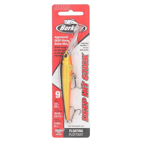 Berkley Berkley Deep Hit Stick - color: Black Gold, size: 3 3/4in - 1/3 oz
