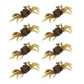 Crab Lures, Soft Bait with Hooks, Artificial Crab Bait 8Pcs 5.1in 1.2oz for Freshwater Saltwater Lake River Ocean Fishing Enthusiasts