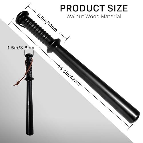 MALTERZER Rubber Tire Checker for Truckers Tool for Checking Tire Pressure, Wheel & Tire Accessories & Parts, Tire Repair Tools Fish Bat Self Defense - color: Black
