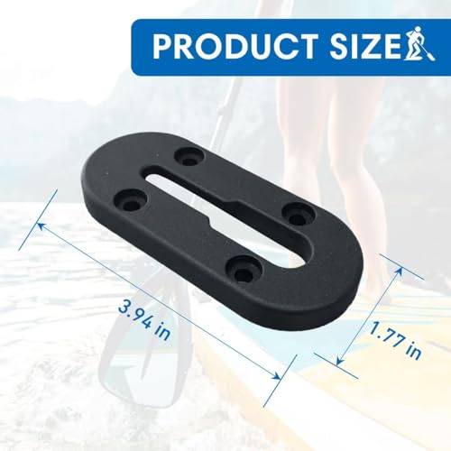 Kayak Track Kayak Low Profile Track,Kayak Rail,Kayak Accessories Mount Track,Kayak Gear Track for Fishing Rod Holder,Kayak Rail Track for Paddle Holders Fish Finder,Cup Holder,Anchor Cleats - size: 4inch2pcs